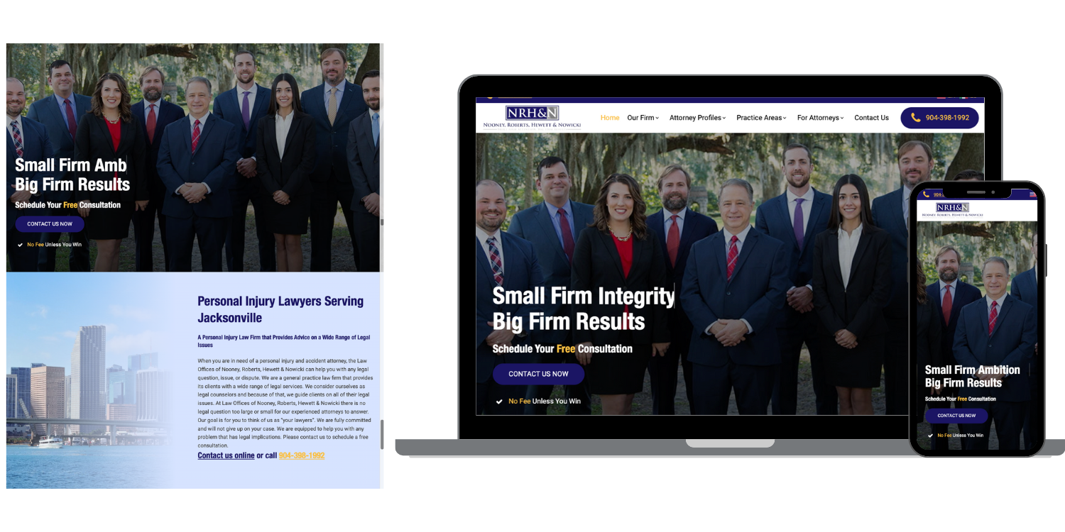 Law Firm Website design & development