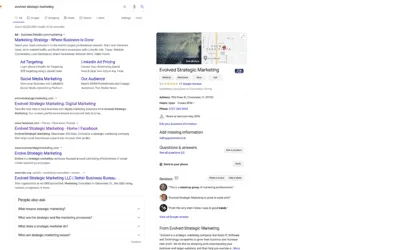 search results graphics